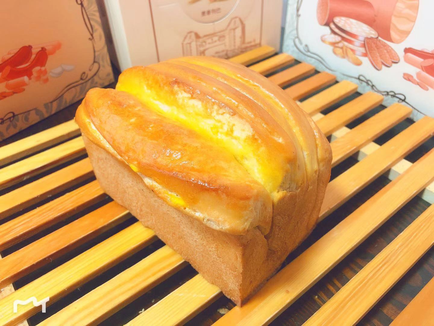 黃金手撕面包